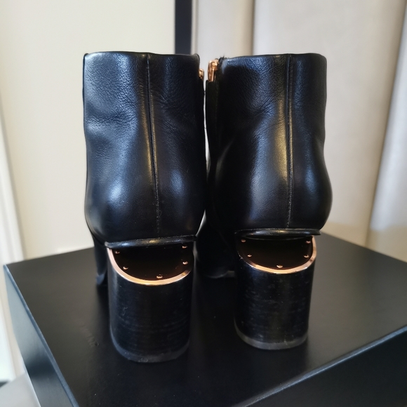Alexander Wang Rose Gold Kori Boots Size 7 - Picture 2 of 10